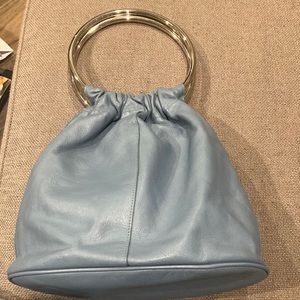 Preston & York Leather Ring Handle Bag